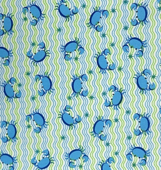 Petit Pan | Blue Krabig cotton coupon
