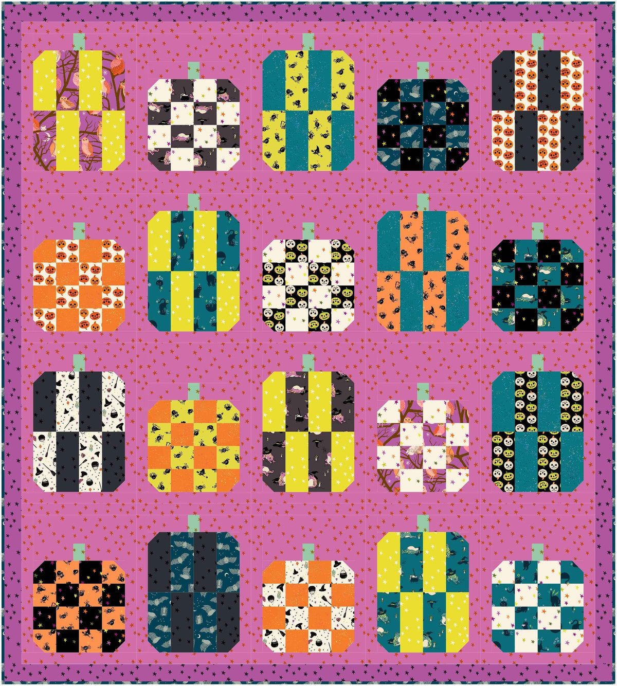 Boo Crew | CKQ-1031 Row-of-the-Month Halloween Quilt Book