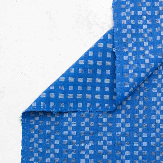 Fine & Dandy-Basket Weave in Bright Blue