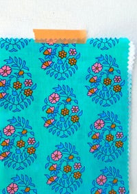 Petit Pan | Shalin Vert D'eau Cotton Poplin