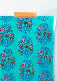 Petit Pan | Shalin Vert D'eau Cotton Poplin