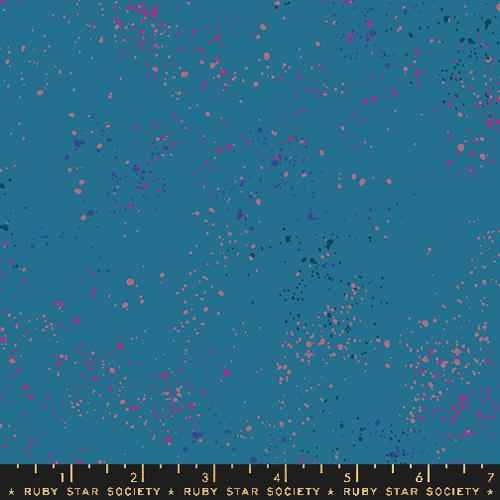Speckled Metallic Chambray