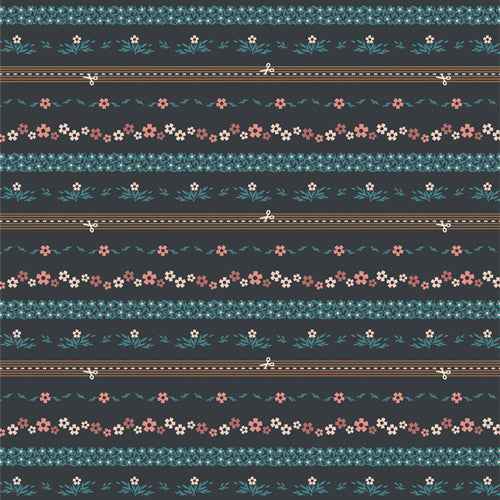 Ditsy Chain Bound Midnight from 2.5 Edition designed by AGF Studio