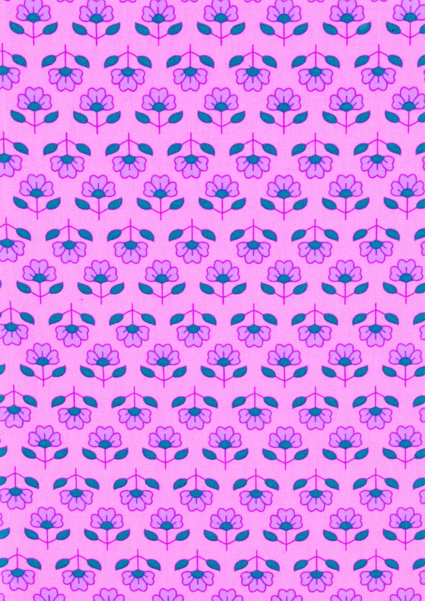 Petit Pan Printed cotton Alisha pink