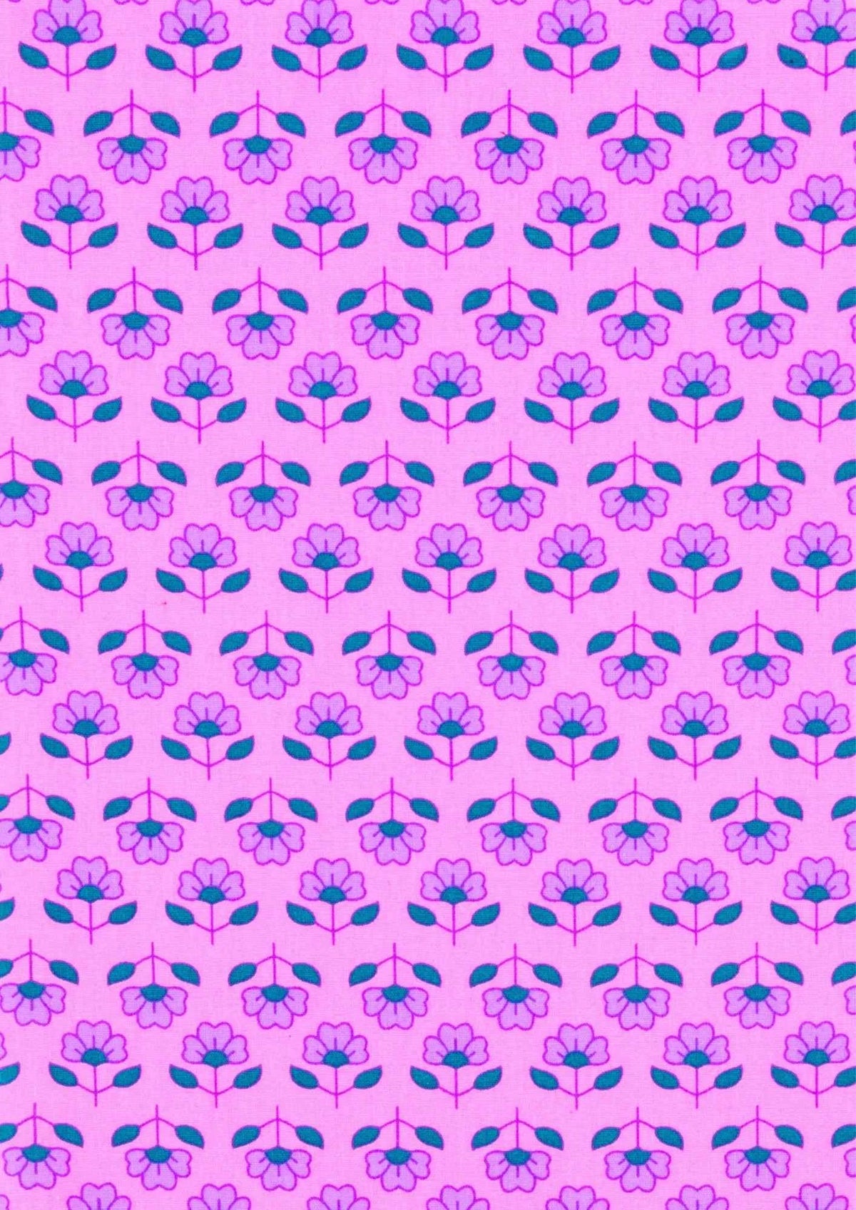 Petit Pan Printed cotton Alisha pink