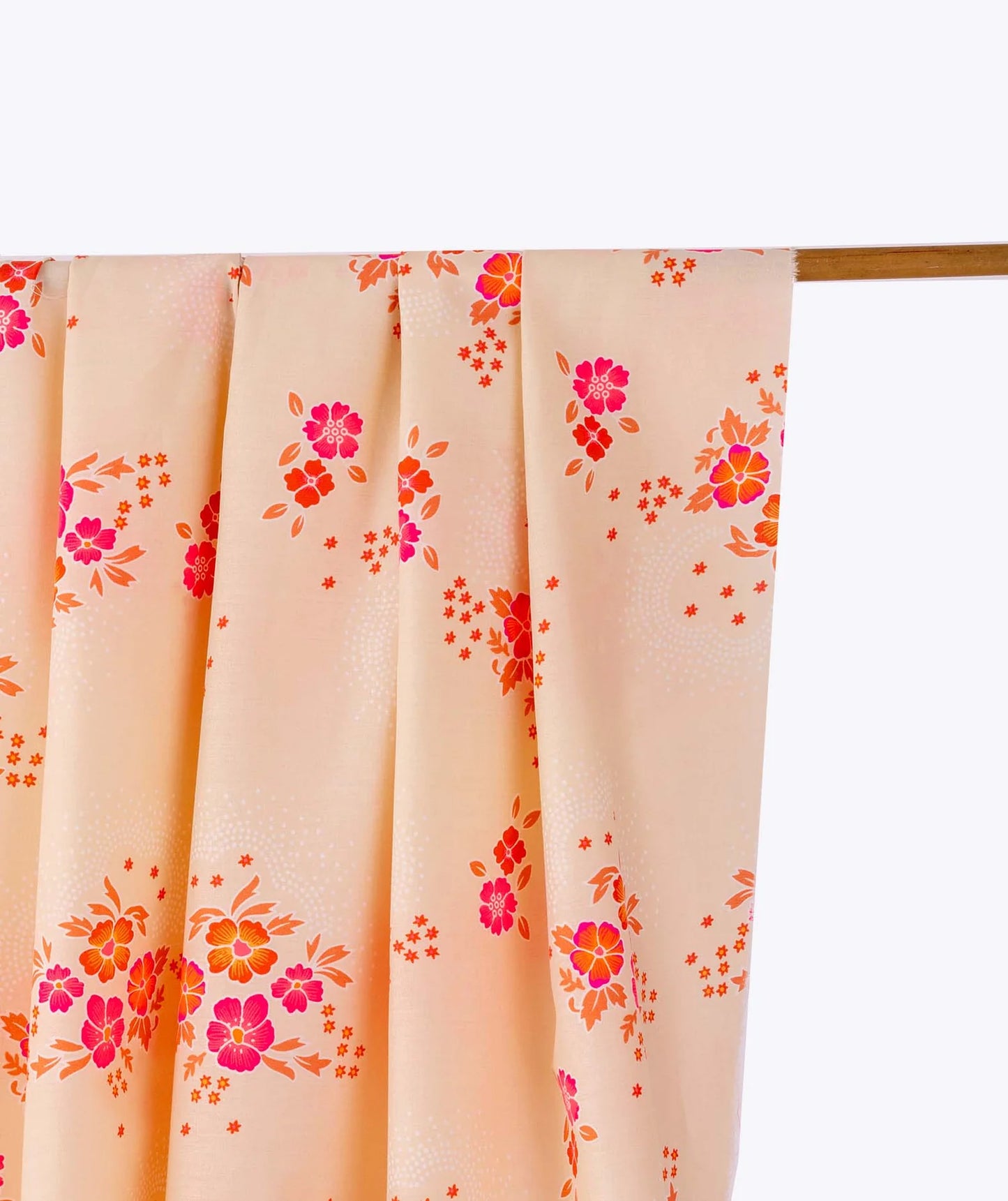Petit Pan Cotton printed Folksy ecru