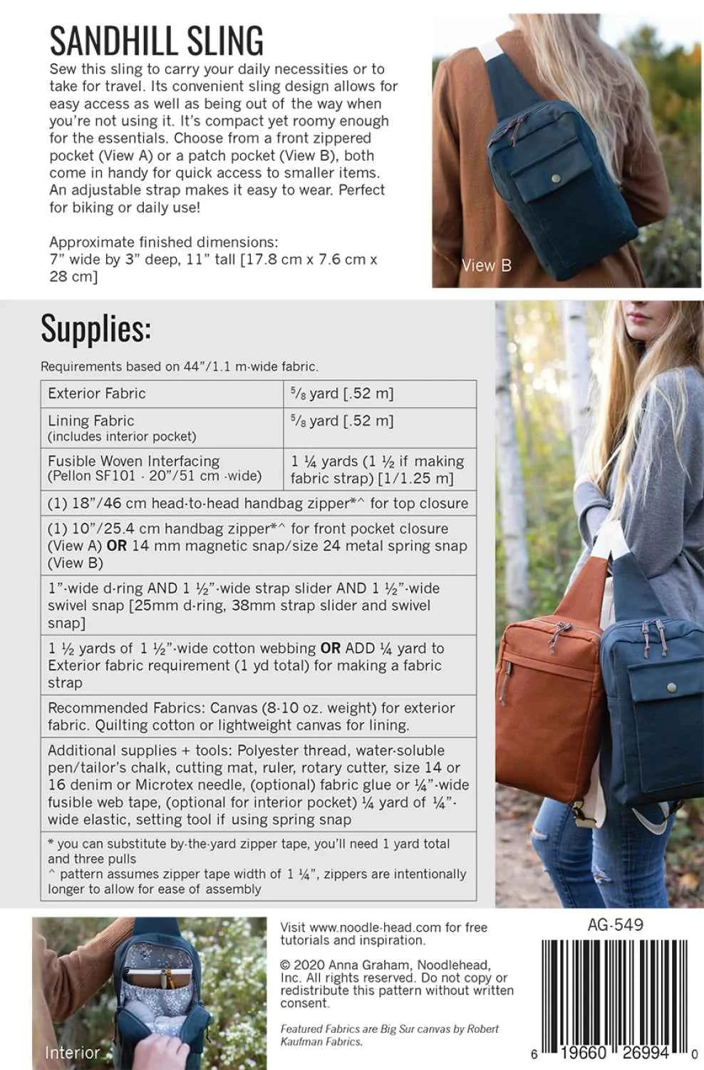 Sandhill Sling-pattern