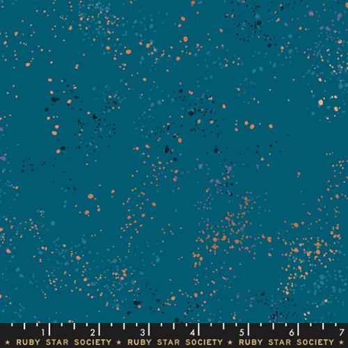 Speckled Metallic Teal
