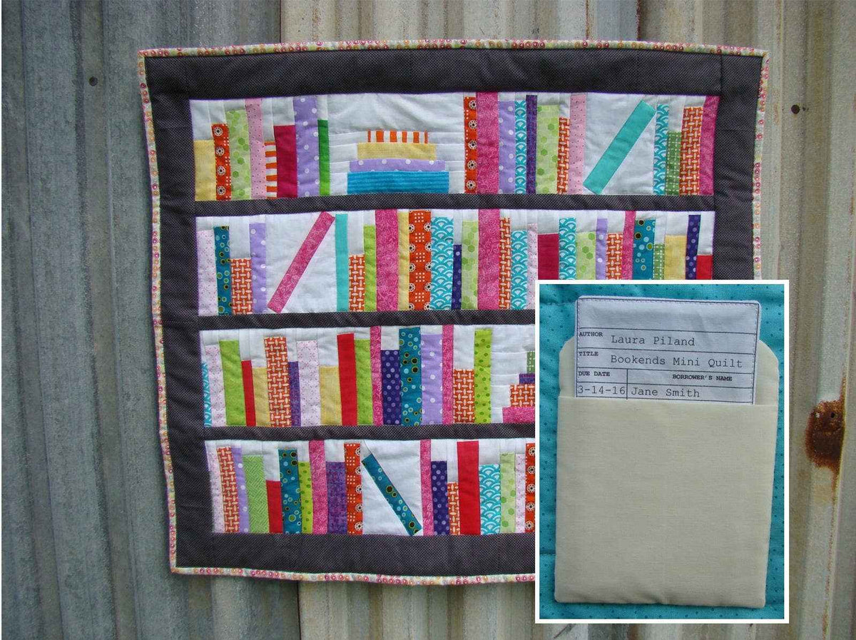 Bookends Mini Quilt Pattern