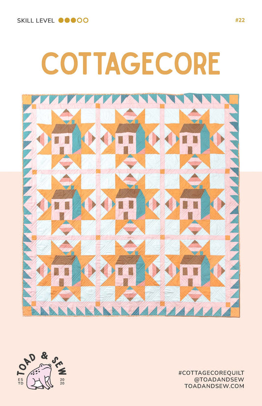 Cottagecore Quilt-Printed Pattern