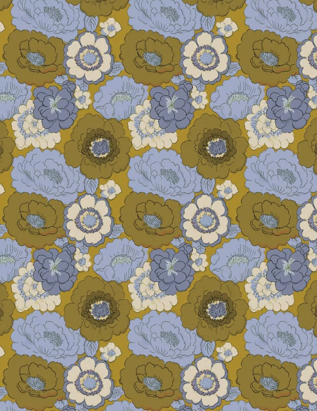 Grand Peony | Delft Olive