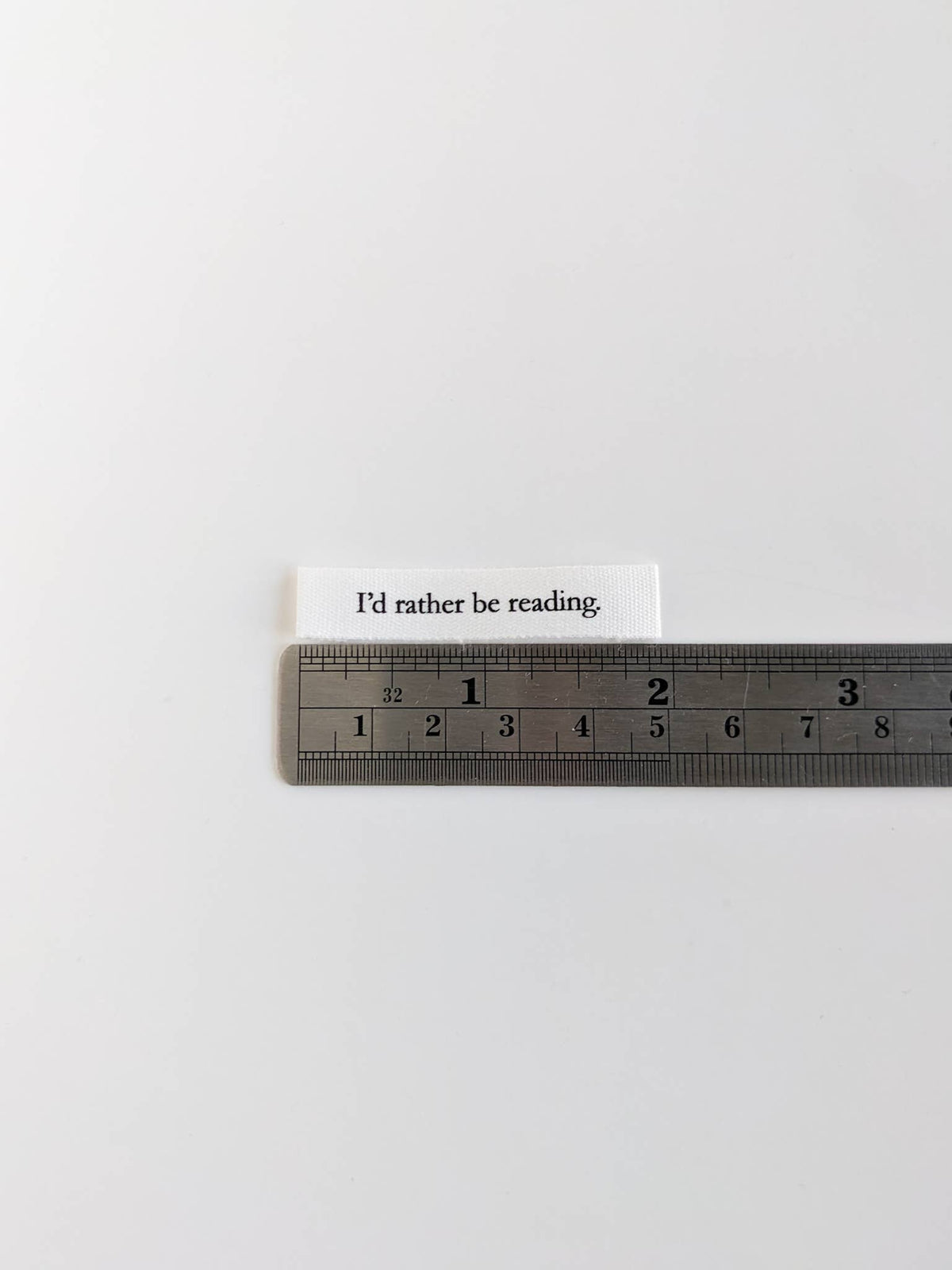 I'd Rather Be Reading | Cotton Luxe Labels