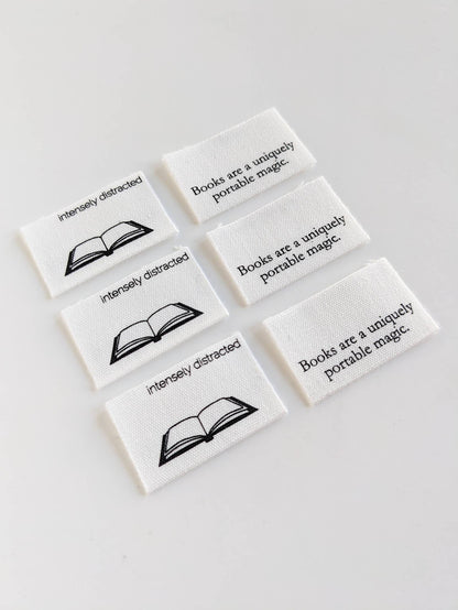 Books are a Uniquely Portable Magic | Cotton Luxe Labels