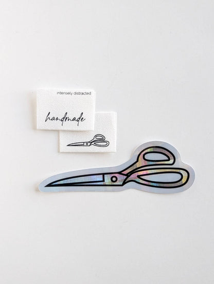 Handmade. Scissors. | Cotton Luxe Labels