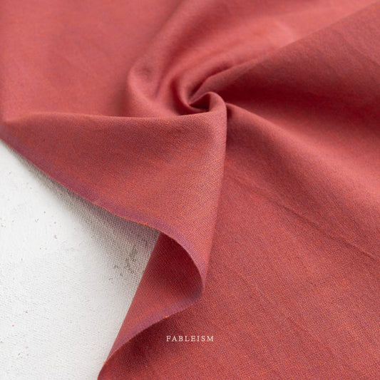 Watercolor Woven-Red Pear