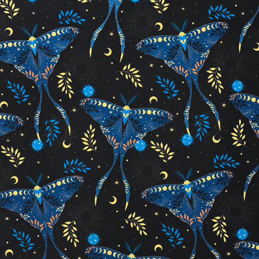 Luna Moth Custom Printed Vinyl – 18" x 54"