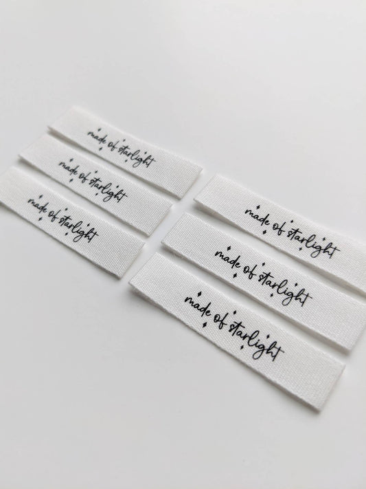 Made Of Starlight | Cotton Luxe Labels - THE CRAFTING TABLE STITCHERY