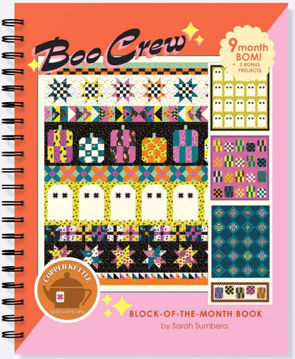 Boo Crew | CKQ-1031 Row-of-the-Month Halloween Quilt Book