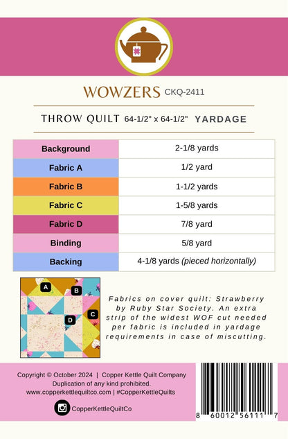 Wowzers | CKQ-2411 Quilt Pattern
