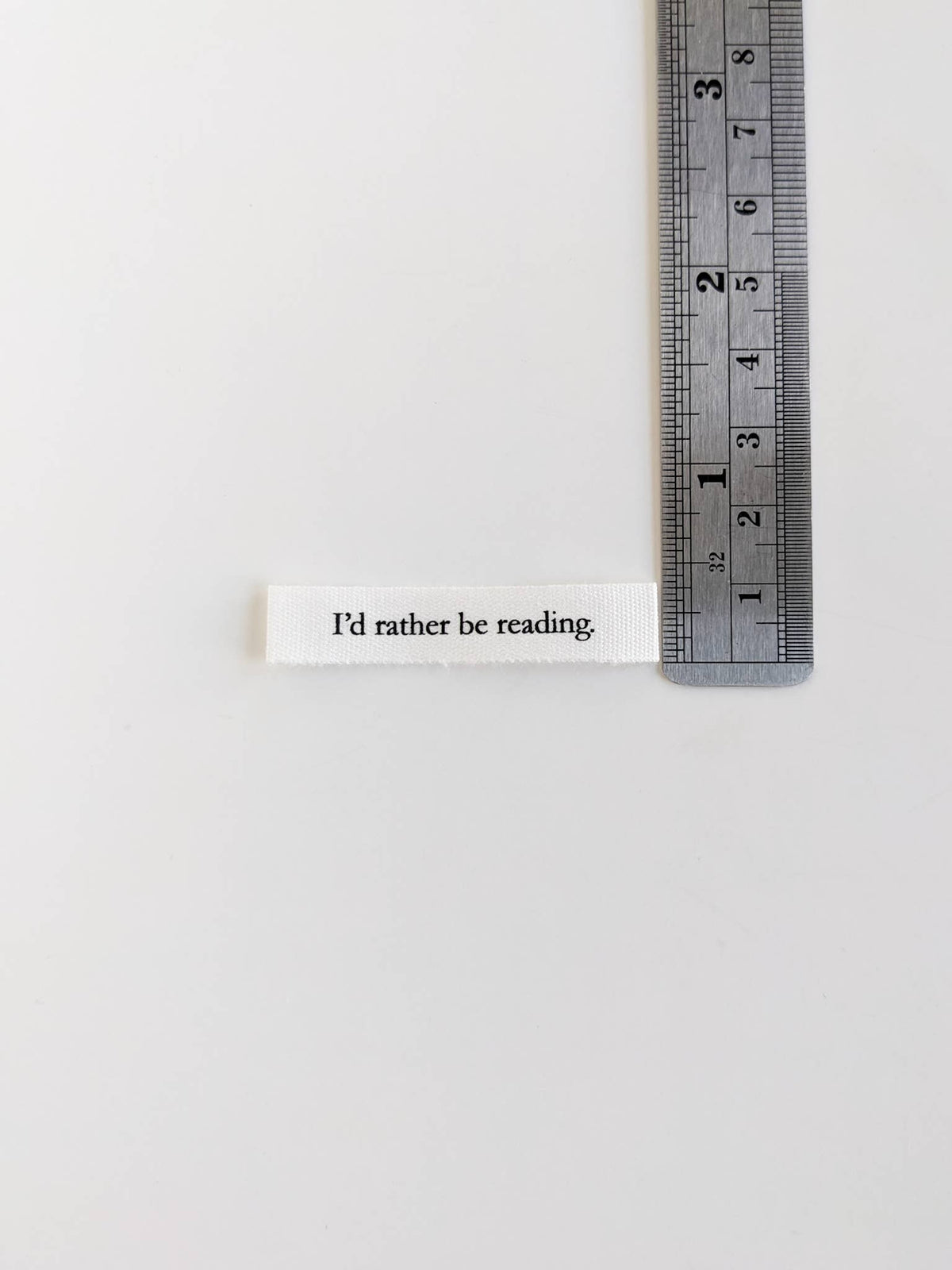 I'd Rather Be Reading | Cotton Luxe Labels