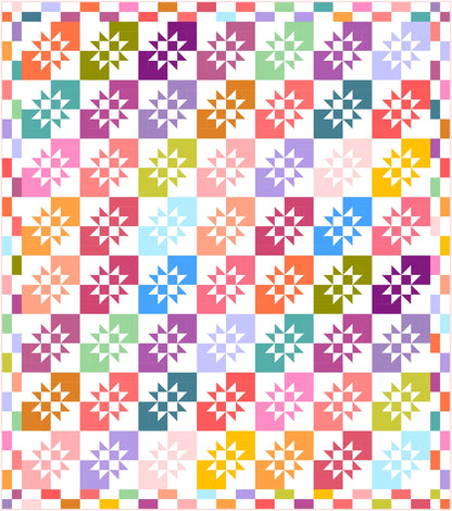Split Star | CKQ-2421 Quilt Pattern