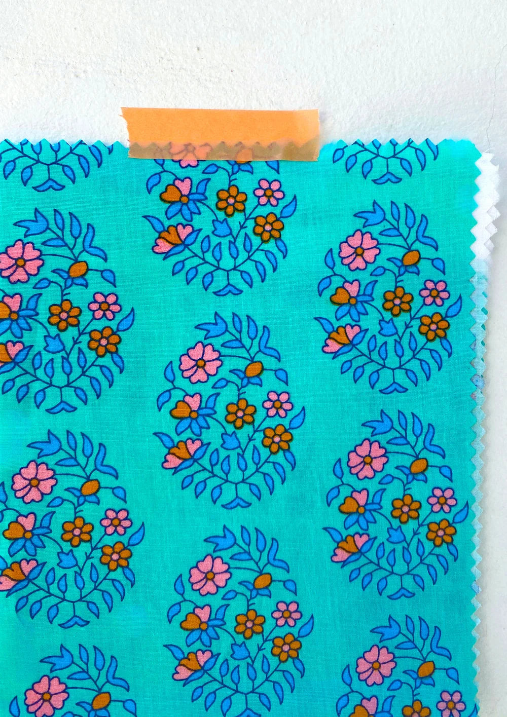 Petit Pan | Shalin Vert D'eau Cotton Poplin