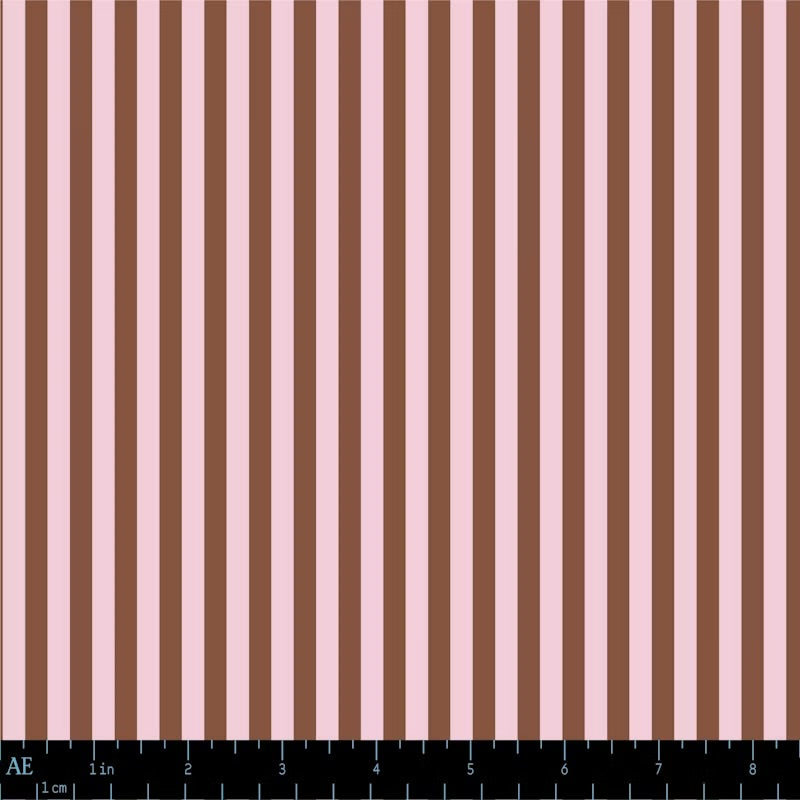 Stationer's Stripes | Rose Ganache