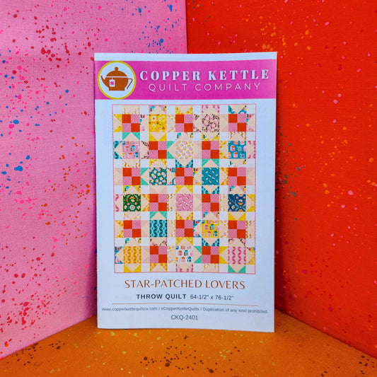 Star-Patched Lovers | CKQ-2401 Quilt Pattern