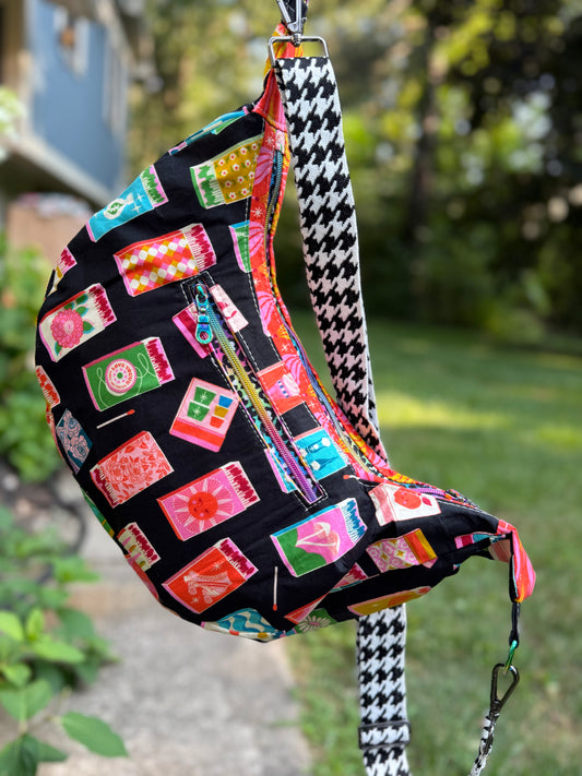 Kandu Crescent-matchbox and matchsticks cotton outer /water proof canvas inner