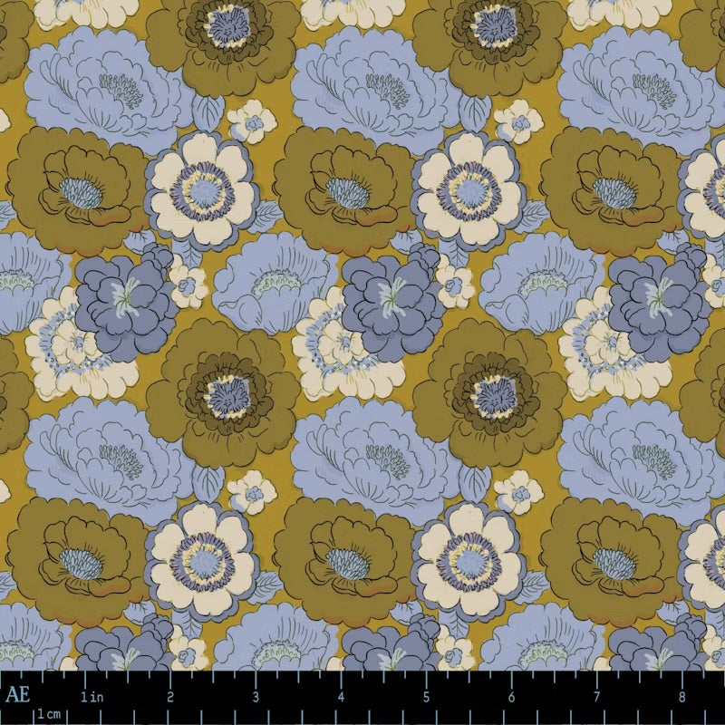 Grand Peony | Delft Olive