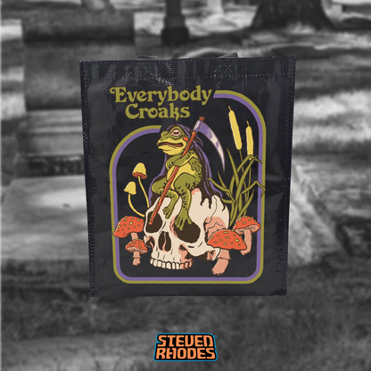 Everybody Croaks-Grocery Tote