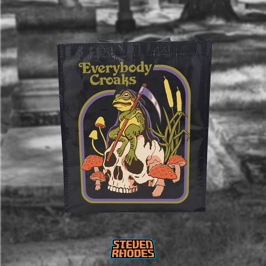 Everybody Croaks-Grocery Tote