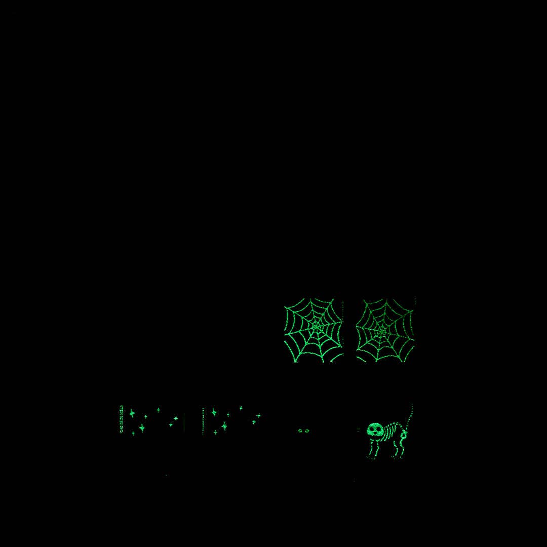 Spooky Night - Woven Label Pack