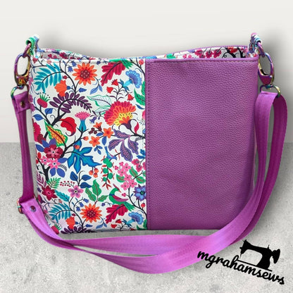 Moonglow Purple Rain – Orchid Faux Leather Vinyl