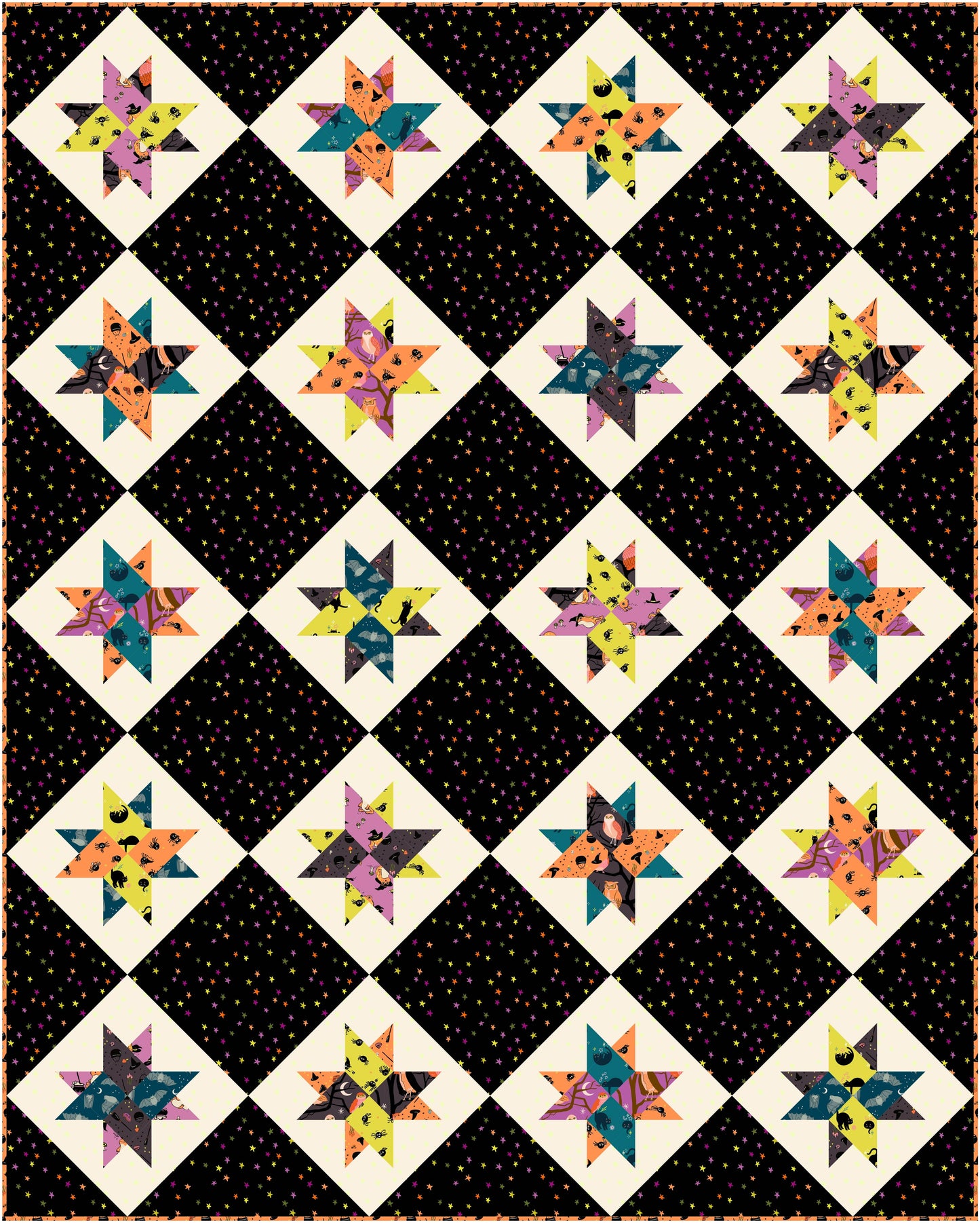 Boo Crew | CKQ-1031 Row-of-the-Month Halloween Quilt Book