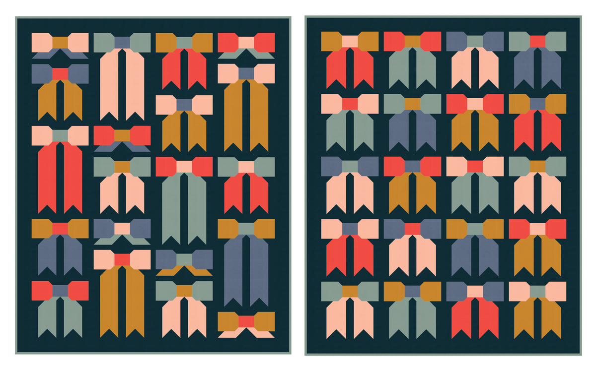 Pen and Paper | Top Knot Quilt Pattern