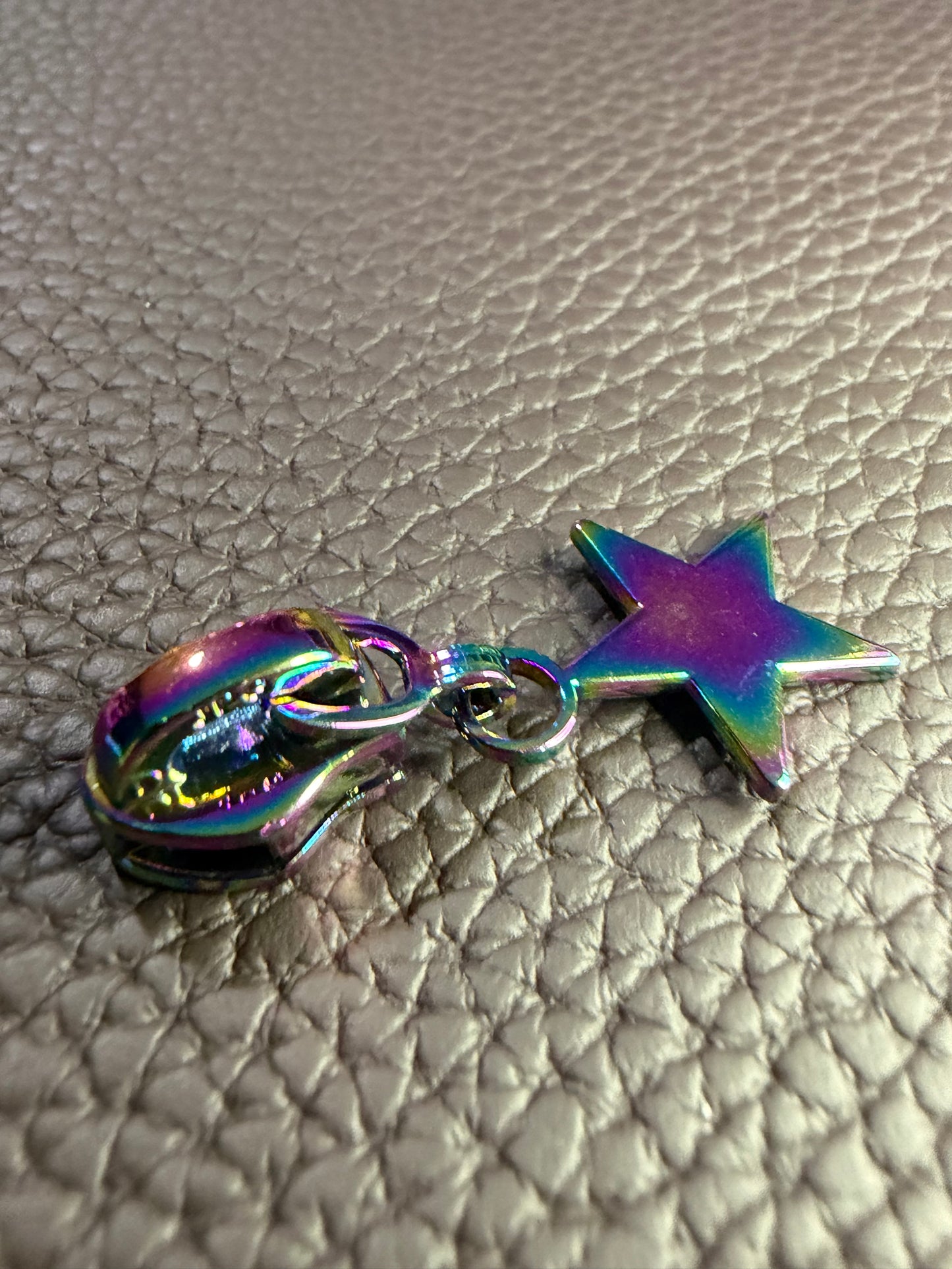 Zipper pull #5 size Star 2 pack