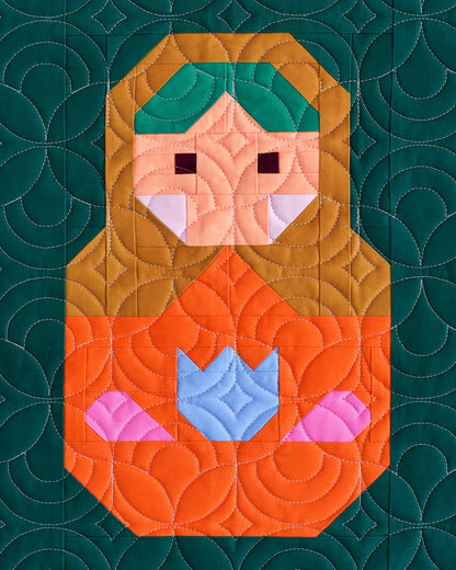 Pen and Paper | Nesting Dolls Quilt Pattern