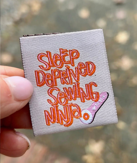 Sewing Ninja-sewing label -Kati Cupcakes
