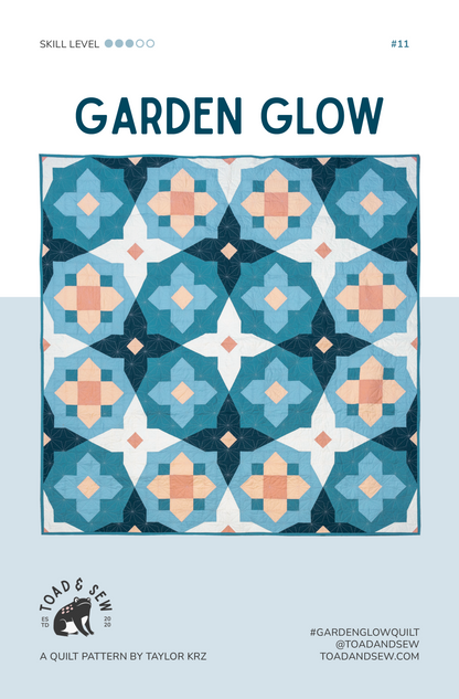 Garden Glow Quilt - Printed Pattern