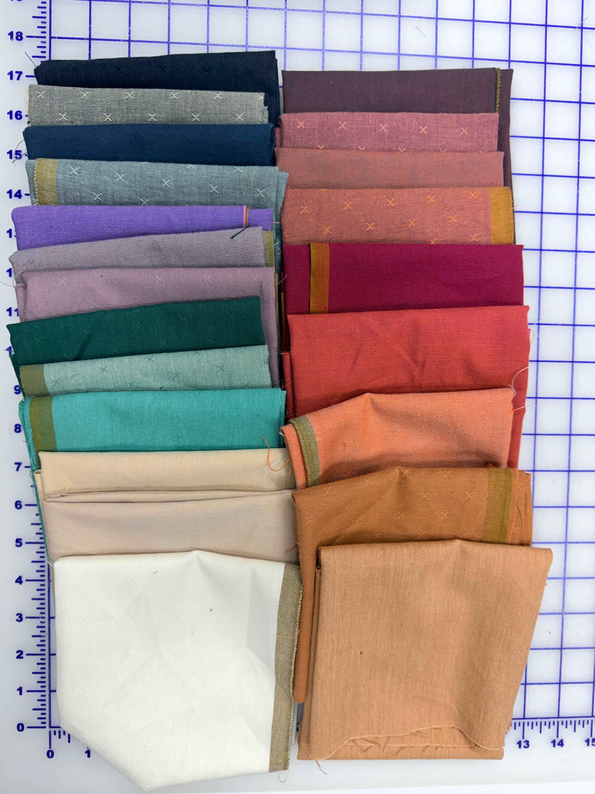 22 Fat Quarter Bundle of Fableism Watercolor Wovens and Sprout