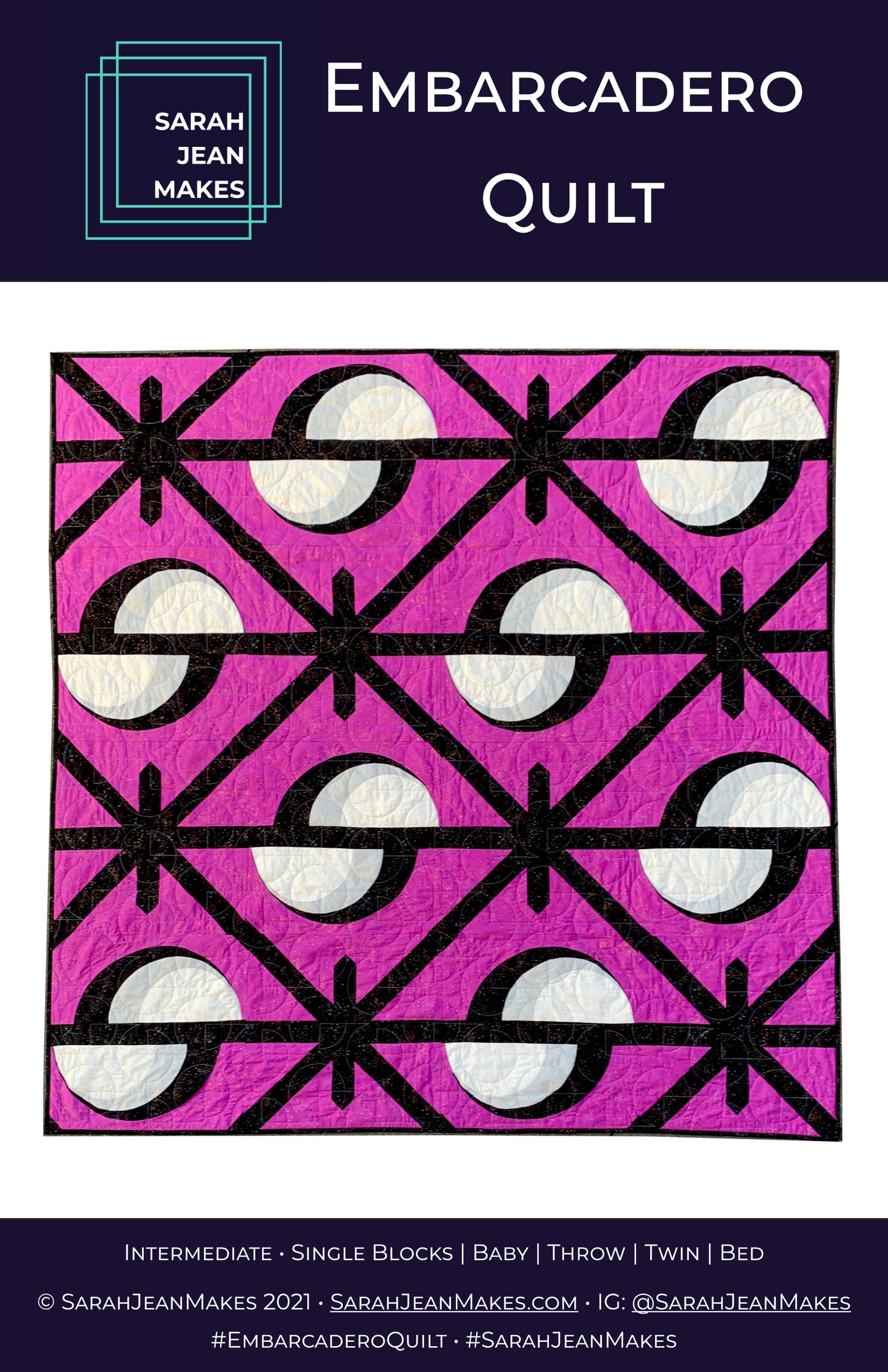 Embarcadero Quilt-printed pattern