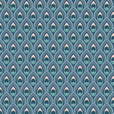 Jaipur by Jayme Murray for Cloud9 ~ Peacock Echo