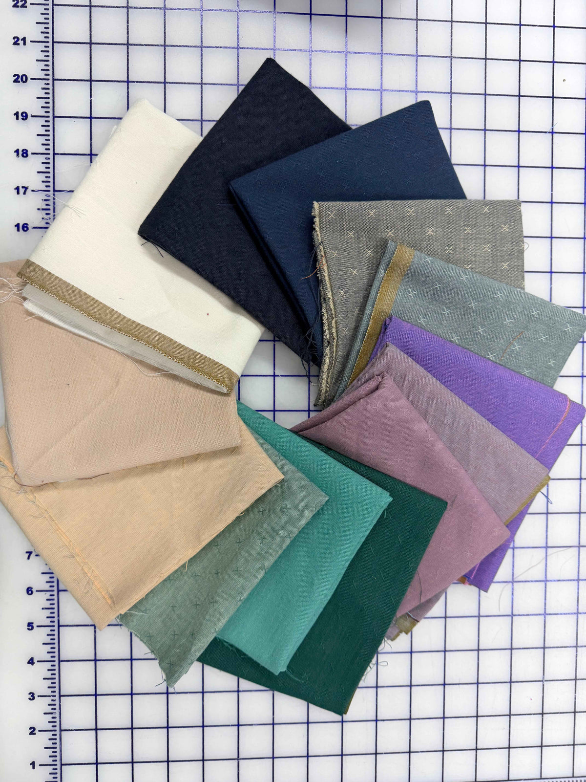 22 Fat Quarter Bundle of Fableism Watercolor Wovens and Sprout