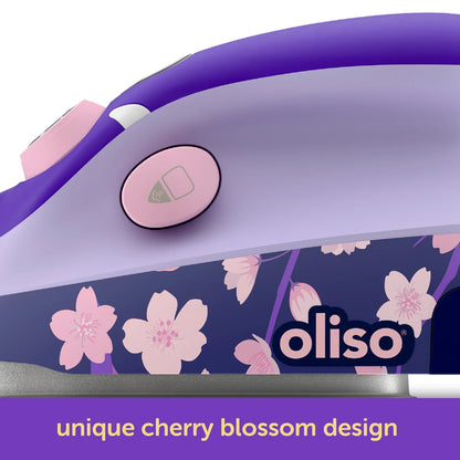 Oliso Project Iron With Trivet Yaya Han Cherry Blossom