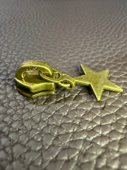 Zipper pull #5 size Star 2 pack