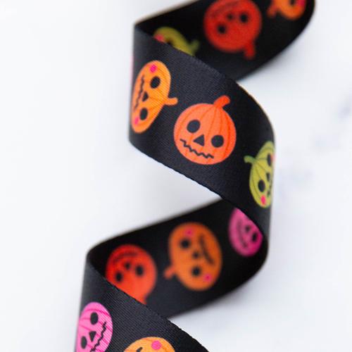 Webbing 1.5” Pumpkin Party