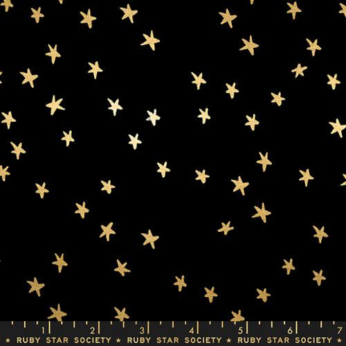 Starry Black and Gold