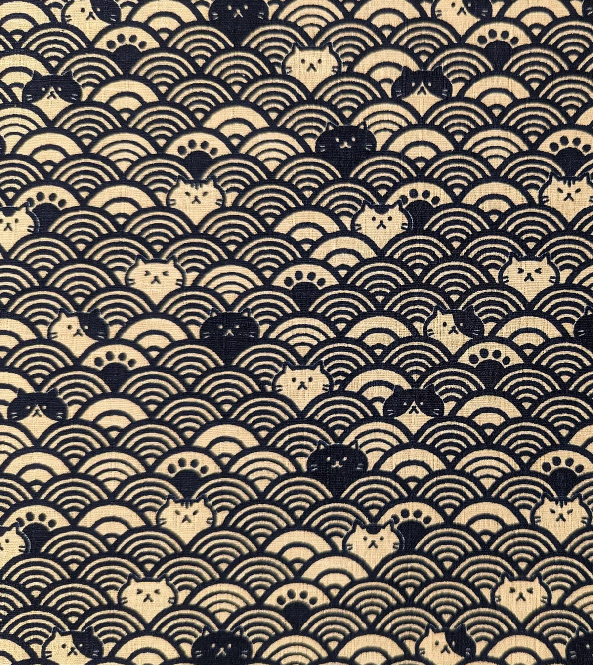 Cosmo | Wave Cats | Navy Blue