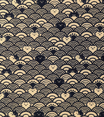 Cosmo | Wave Cats | Navy Blue